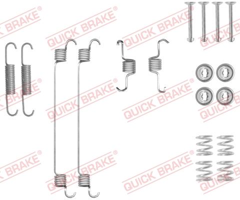 QUICK BRAKE Tarvikesarja, jarrukengät 105-0018